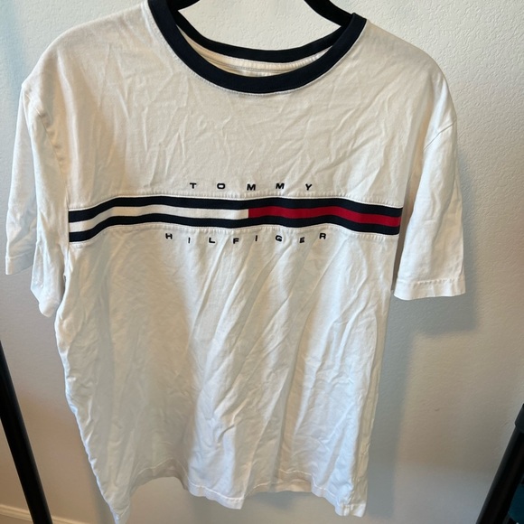 Tommy Hilfiger Other - 𝅺Tommy Hilfiger Men’s White Tee Size Large